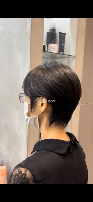 ショート しずく🤍🧸 / fifthパーマのヘアスタイル