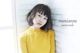 ミディアム THE DAY所属・AKI HASHIMOTOのヘアスタイル