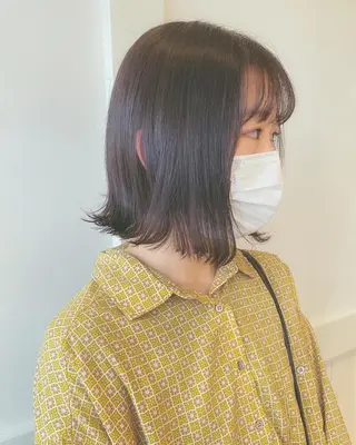 ミディアム カラー 吉田 浩太郎のヘアスタイル