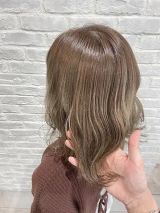 ミディアム カラー 韓国/色気/レイヤー /AVANCE天王寺のヘアスタイル