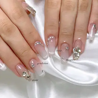 ネイル エルバイノリコ🎀 堅田パラジェル取扱店のネイルデザイン