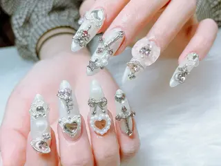 セミロング cici nailのネイルデザイン