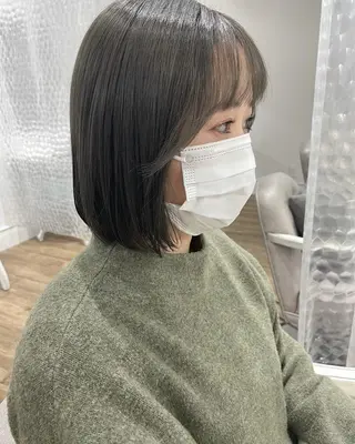 ショート カラー otoha✳︎ くすみカラーのヘアスタイル