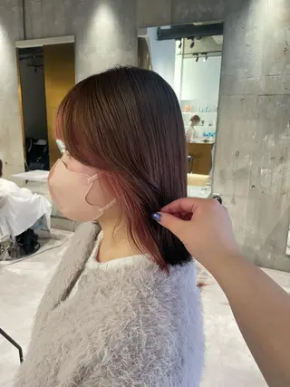 ミディアム カラー 海外レイヤー 🇺🇸/ヒナコのヘアスタイル