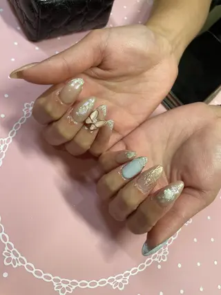 ミディアム ネイル 《LB》ラブリエ Nail&eyeのマツエク・マツパデザイン