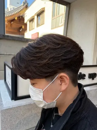 パーマ メンズ 🌴パーマオタク🌴 長谷川 諒佑🌈のヘアスタイル