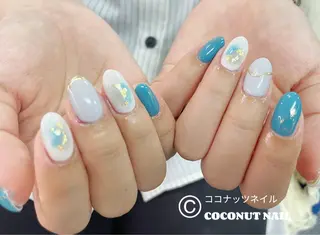ネイル 神田 ココナッツのネイルデザイン