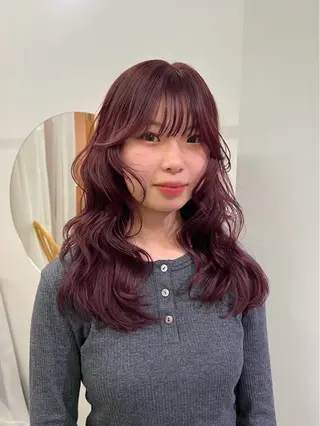 セミロング カラー GRIP/マンツー マンサロンのヘアスタイル