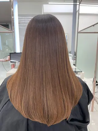 ロング カラー パーマ COA GINZA所属・COA GINZA とざわ そうしのヘアスタイル