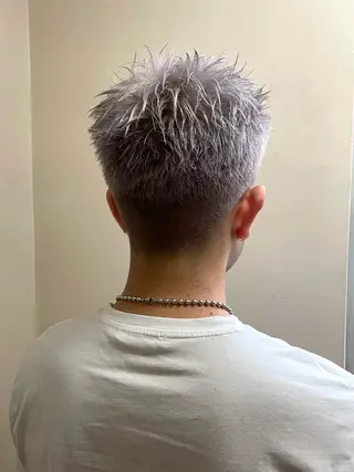 ショート カラー メンズ 安部佑哉/ハイトーン /レイヤー/グランジのヘアスタイル