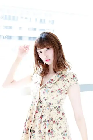 セミロング カラー パーマ ヘアアレンジ 前髪/ハイライト得意 安西駿一　【銀座】のヘアスタイル