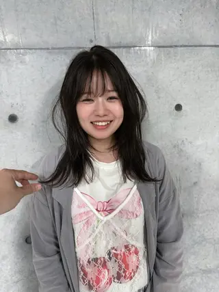 ロング カラー 誰よりも丁寧なカット 🍀小林輝のヘアスタイル