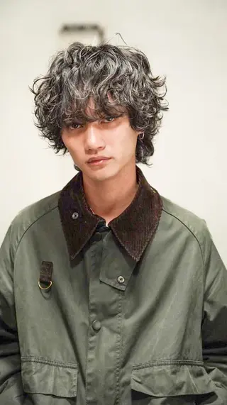 メンズ メンズカット/ ミディアム/ioriのヘアスタイル