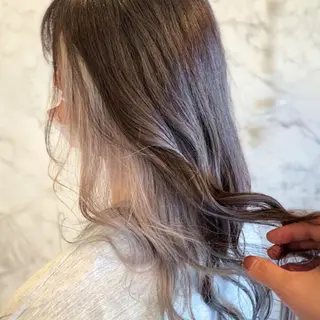 カラー セミロング ヘアケアサロン MAIN[メイン]のヘアスタイル