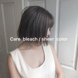 ミディアム 🌸ハイトーン 新田 廉 🌸のヘアスタイル