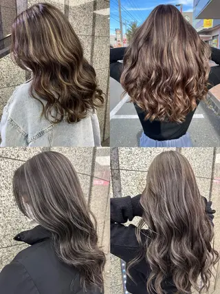 ロング eL HAIR SALON なんば店所属・ブリーチカラー特化 /焼田貴明のヘアスタイル