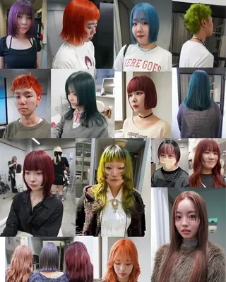 ミディアム THE MAISONのヘアスタイル