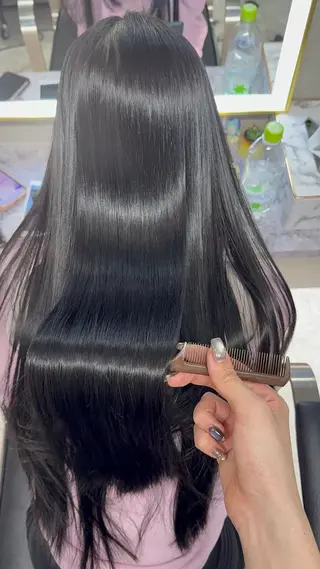 ロング 岩水 穂華のヘアスタイル