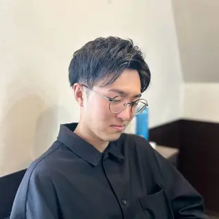 ショート メンズ hair salon mtm所属・🕊mtm🫧梅田/ 定額制/透明感/艶髪のヘアスタイル