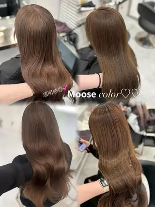 ロング カラー 上品モテヘア🩶 karen🩶のヘアスタイル