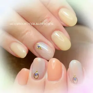 ネイル ネイル/耳つぼ /新ホワイトニングのネイルデザイン