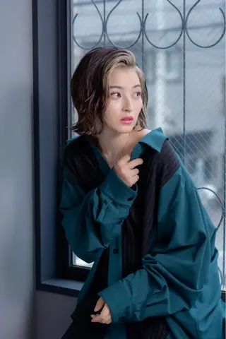 ショート カラー パーマ ヘアアレンジ ✨前田 優・2拠点✨ ✨恵比寿・札幌店✨のヘアスタイル