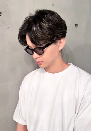 ショート パーマ メンズ 原宿パーマ kazuのヘアスタイル