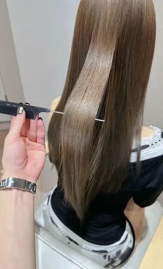 ロング Hirayama dykiのヘアスタイル