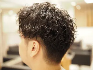 パーマ メンズ メンズ特化/パーマ/ フェードWATARUのヘアスタイル