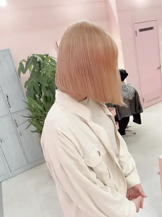 セミロング カラー ボブ/髪質改善💎✨ SOMAのヘアスタイル