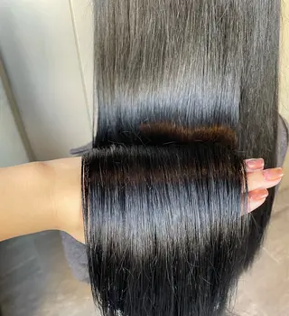 ロング ゆきのZina京都駅 ヘッドスパ/髪質改善のヘアスタイル