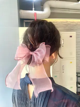 ヘアアレンジ 豊中駅2分 lilyのヘアスタイル