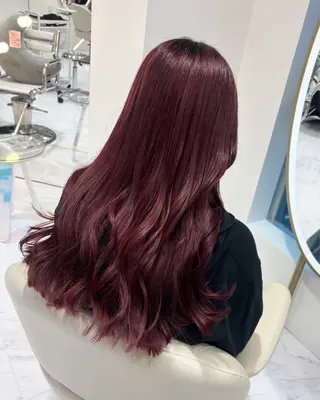 ロング カラー Ayu🍯/栄/ブリ ーチカラー/ヘアメのヘアスタイル