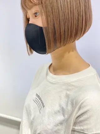ショート カラー 新井 広之のヘアスタイル