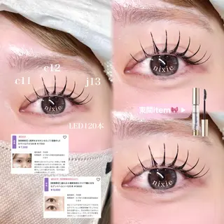 マツエク・マツパ nixie ゆいのマツエク・マツパデザイン