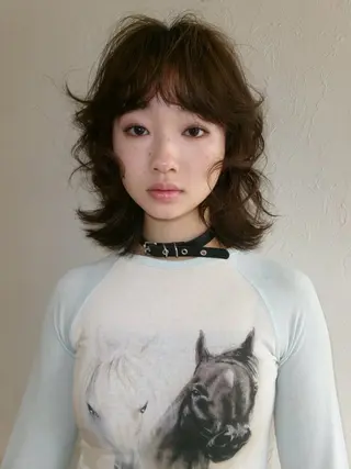 ミディアム karen 🌷名古屋、名駅のヘアスタイル