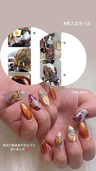 ネイル JINI NAIL所属・ジニ ネイルのネイルデザイン