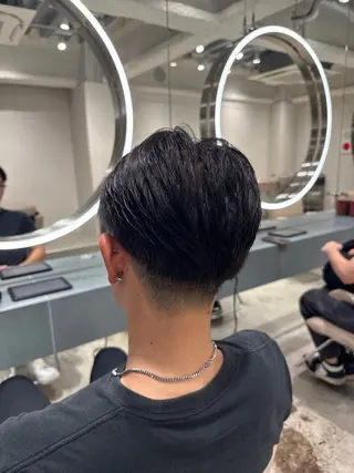 メンズ せな立川レディース メンズカットモデルのヘアスタイル