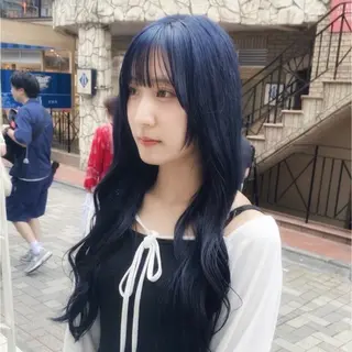 ロング カラー 🦋ブリーチ/カラー 専門Aya💖のヘアスタイル