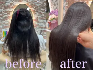 ロング TJ天気予報　末広店 Part9所属・髪質改善/艶カラー 縮毛矯正/ユウトのヘアスタイル