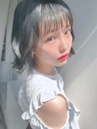 ミディアム amber池袋所属・徳本 駿太のヘアスタイル