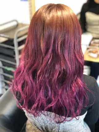 ロング カラー 永井大樹✨ 透明感カラー✨のヘアスタイル