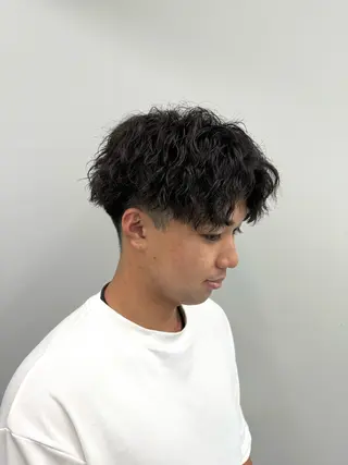 ショート パーマ メンズ 坂本響 メンズカット/パーマのヘアスタイル