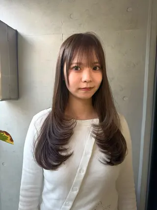 ロング カラー matsuri ☆モデル募集のヘアスタイル