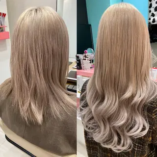 ロング 新宿/韓国ヘア 中明度カラー/かやのヘアスタイル
