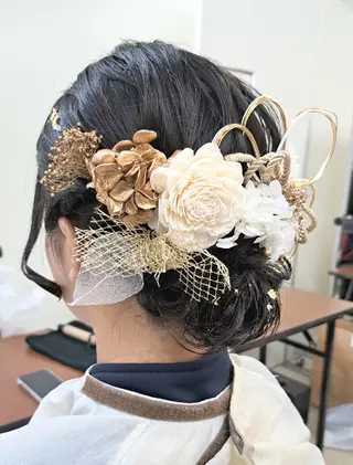 ヘアアレンジ 渋谷／ ＭＩＹＵのヘアスタイル