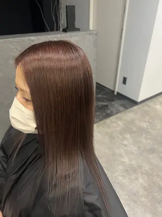 ミディアム 宮城 萌のヘアスタイル