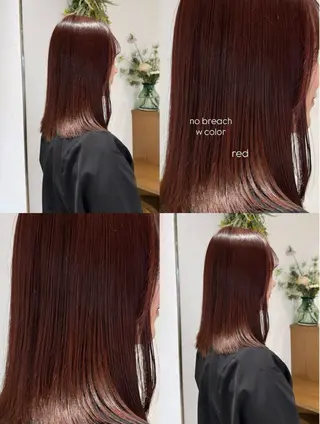 ロング カラー 暖色カラー /ヘアアレンジ/花鈴のヘアスタイル