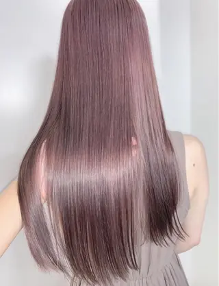 ロング カラー ヘアアレンジ 🌈本物の髪質改善 森田涼平のヘアスタイル