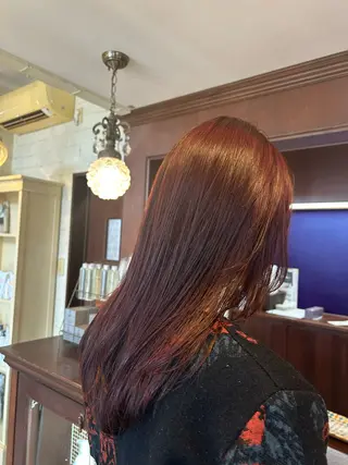 セミロング hair make apt mocalabel所属・apt オクムラのヘアスタイル